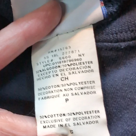 π Navy Mend Newport RI Yoga Pilates Champion Sweatshirt Jumper - Picture 6 of 8